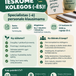 IEŠKOME KOLEGOS(ĖS)